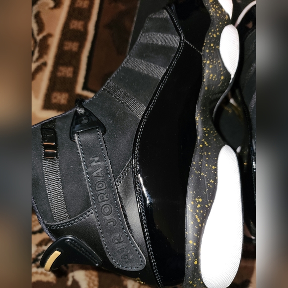 Jordan 6 Rings 'Black Metallic Gold' - Size 9.5 - Blk/Metallic Gold - White - Picture 13 of 14